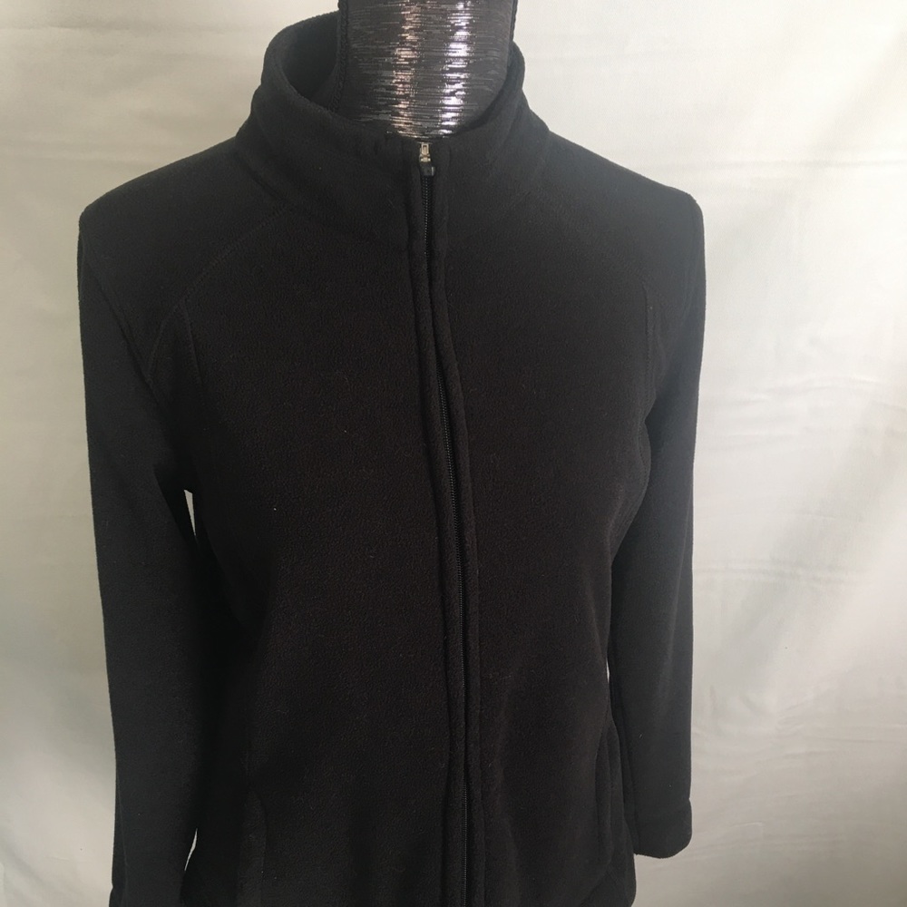 Women’s Black Izod Fleece Jacket Size M